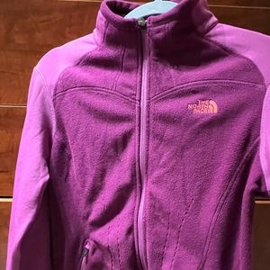Northface Fleece Violet Orange accent  Medium Flash Dry Autumn Fall